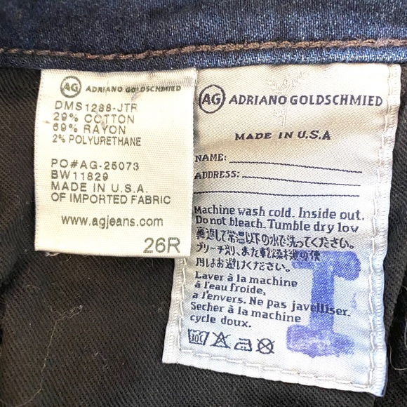 Adriano Goldschmied Legging Skinny Jeans 26 EUC - Picture 12 of 13